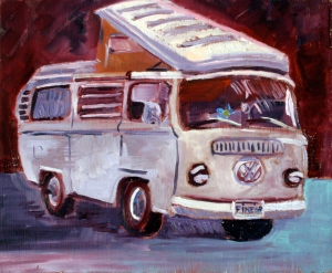 1969 VW Camper Bus Painting