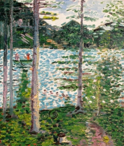 Kenai Lake alaska painting