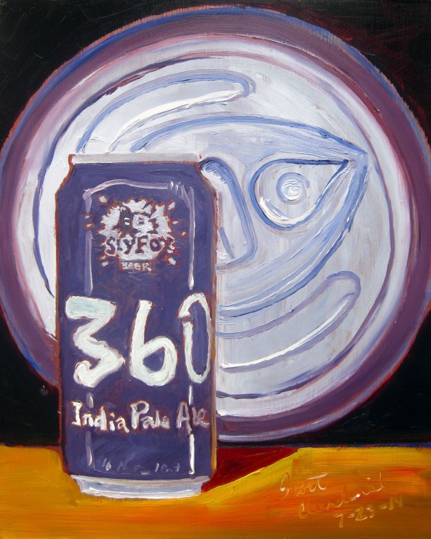 360 IPA by Sly Fox Brewing Co Year of Beer Paintings